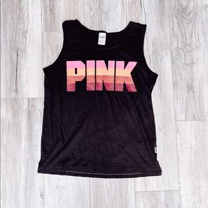 VS PINK. muscle tee. size large.